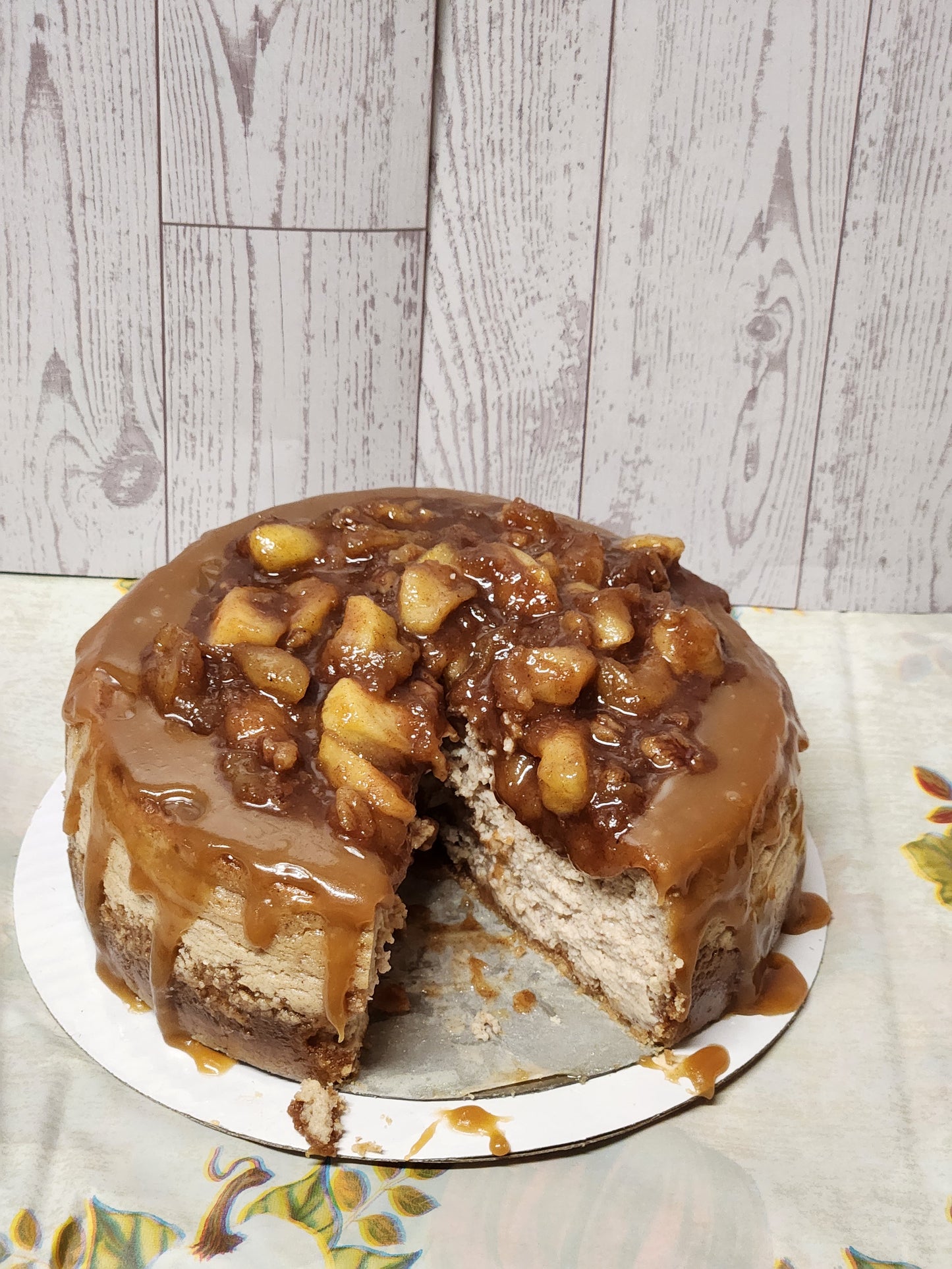 Caramel Apple Cheesecake